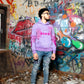 Graffiti " Unique Acid Wash Hoodie Collection