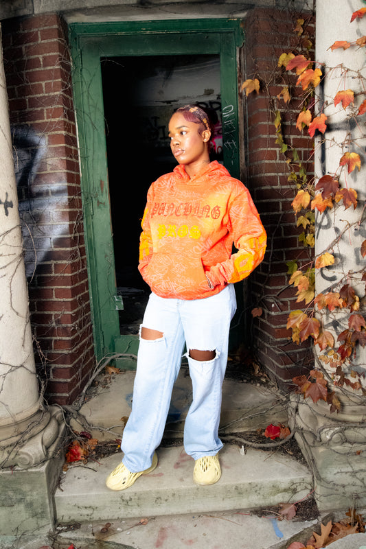 Graffiti " Unique Acid Wash Hoodie Collection