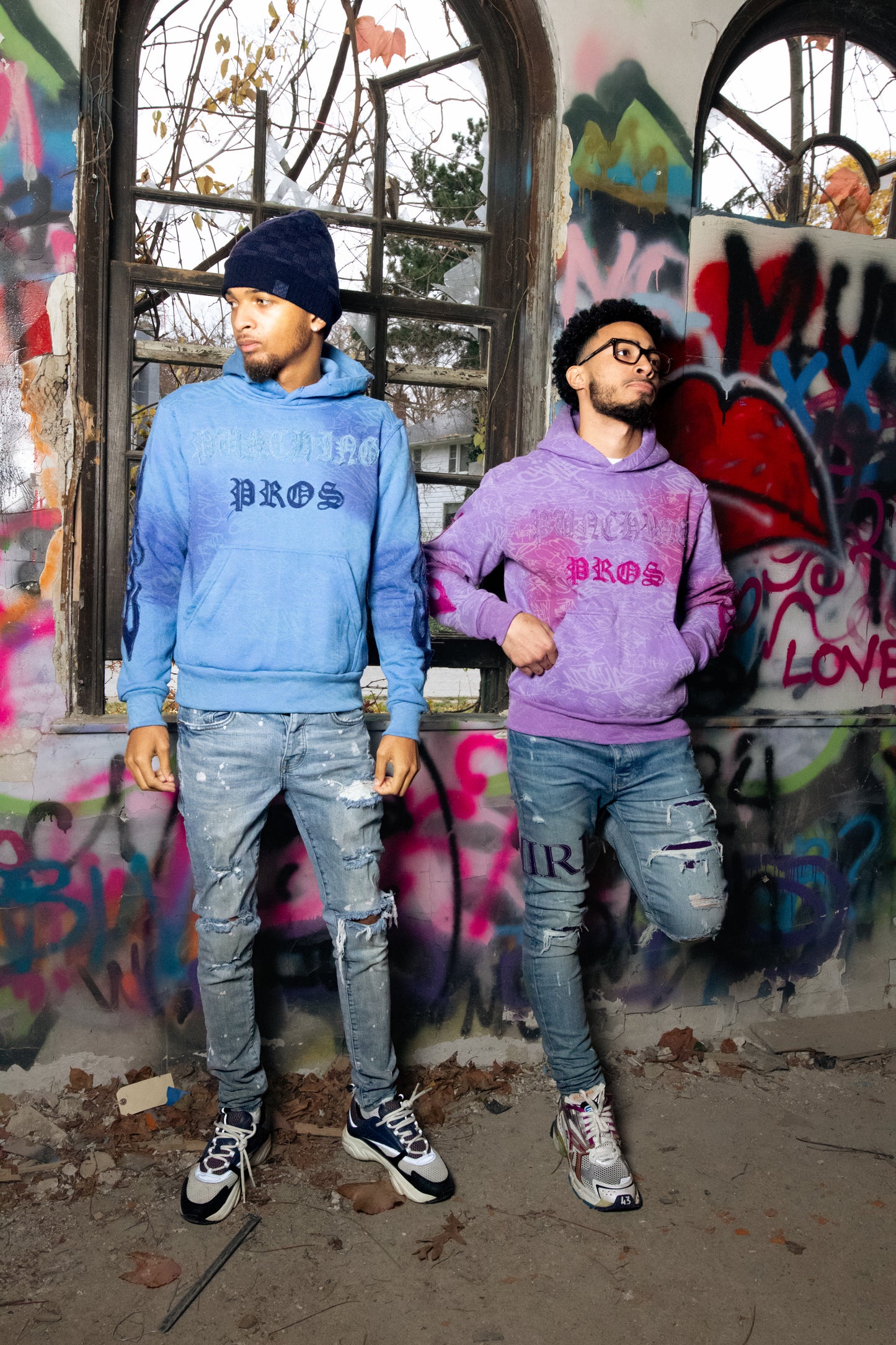 Graffiti " Unique Acid Wash Hoodie Collection