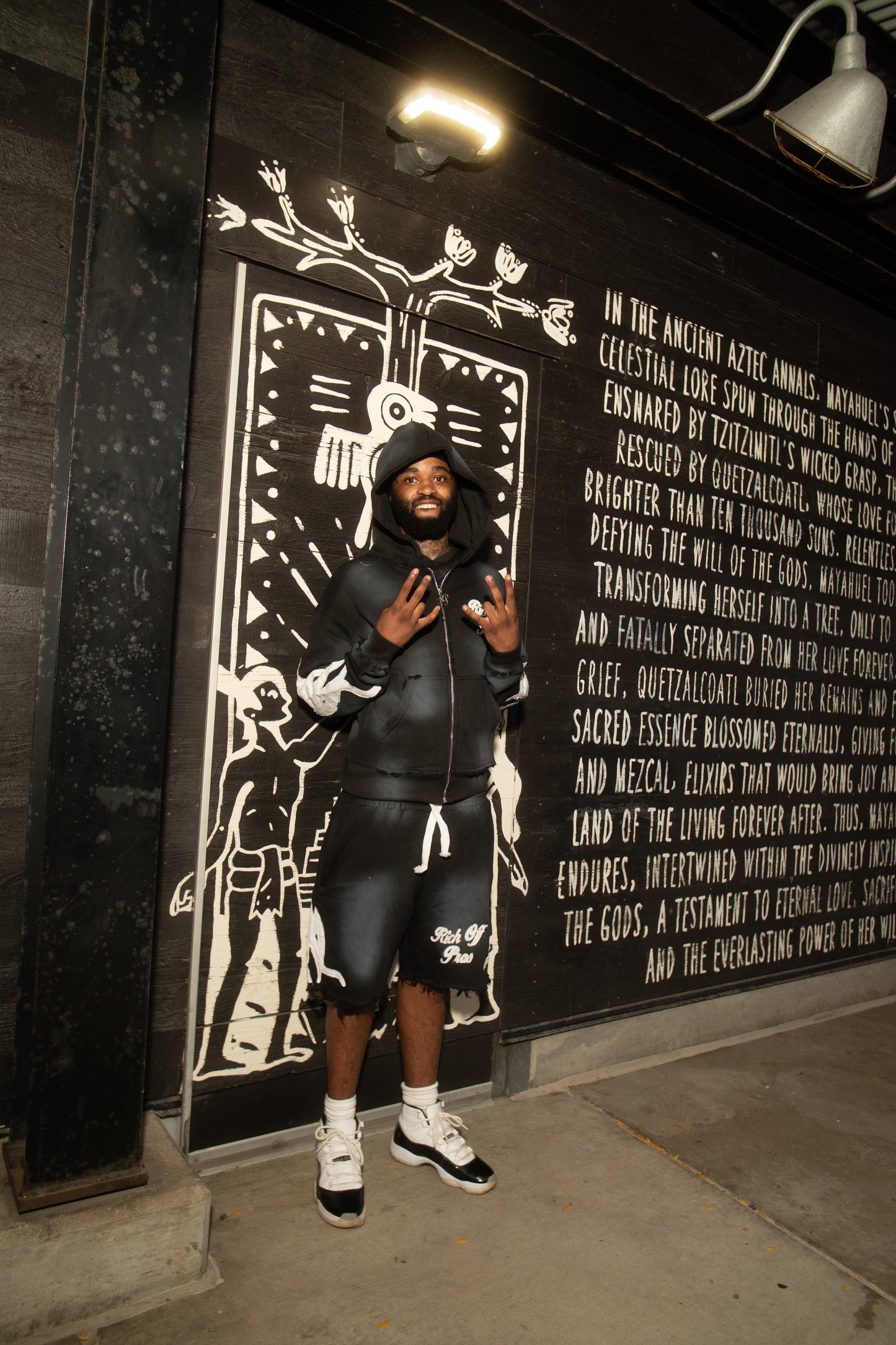 Rich Off Pros Distress SunFade Hoodie Sets